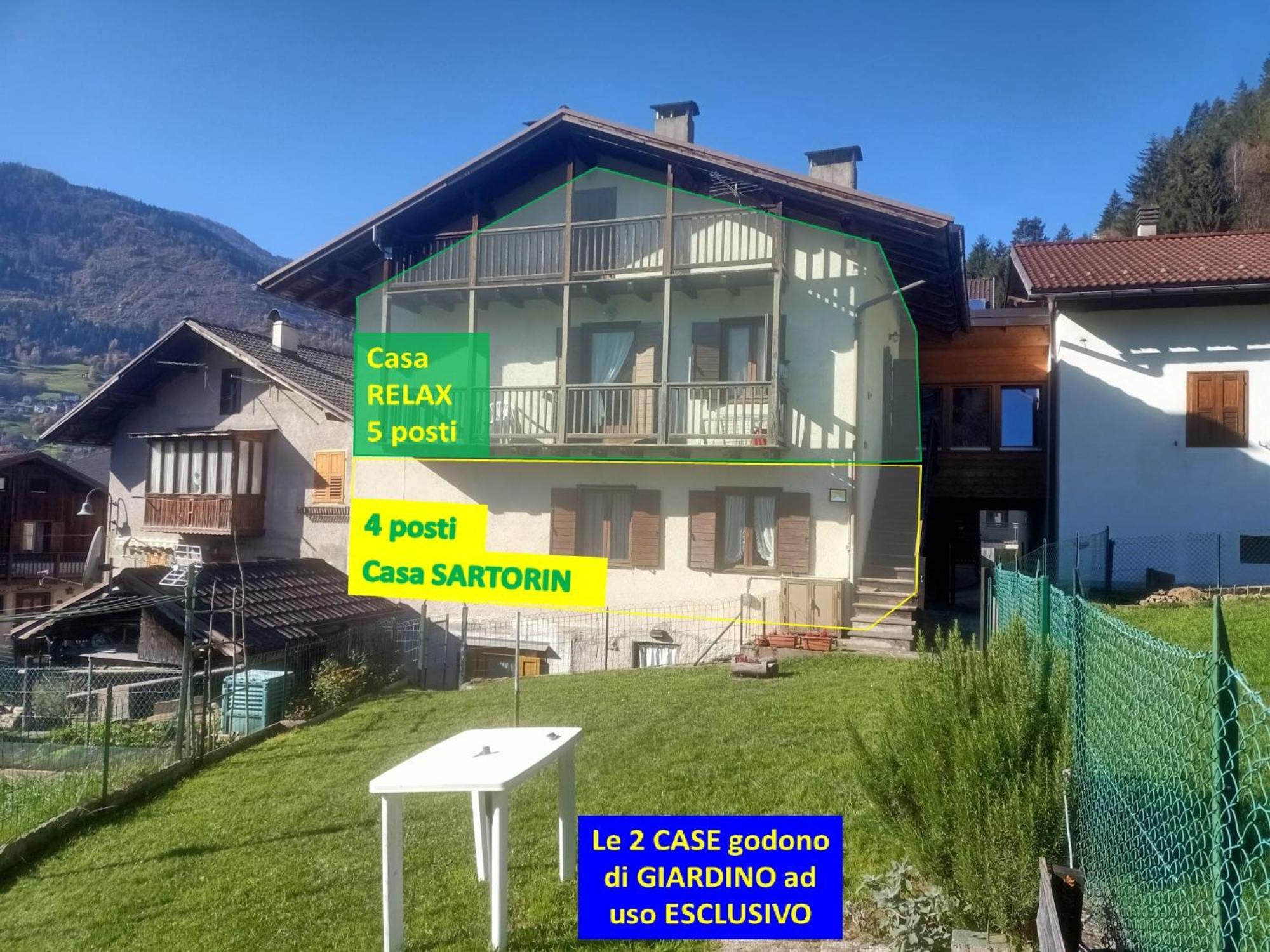 Ferienwohnung Casa Sartorin Canal San Bovo Exterior foto